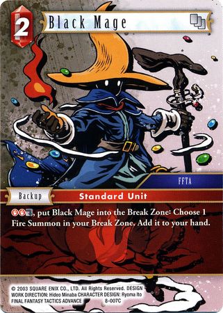 Black Mage 8 007C Common Opus VIII Collection Singles Black Mage 8 007C Common Opus VIII Collection Singles