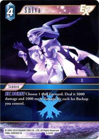 Shiva 8 033C Common Opus VIII Collection Singles Shiva 8 033C Common Opus VIII Collection Singles