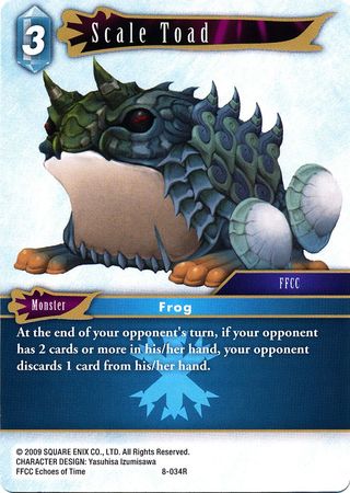 Scale Toad 8 034R Rare Opus VIII Collection Singles Scale Toad 8 034R Rare Opus VIII Collection Singles