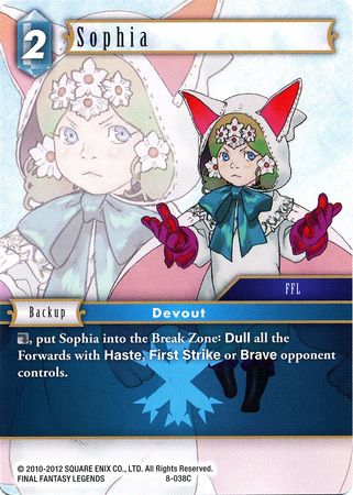 Sophia 8 038C Common Opus VIII Collection Singles Sophia 8 038C Common Opus VIII Collection Singles