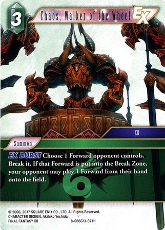 Chaos Walker of the Wheel 8 066C Common Chaos Walker of the Wheel 8 066C Common