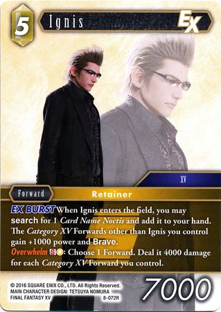 Ignis 8 072R Rare Opus VIII Collection Singles Ignis 8 072R Rare Opus VIII Collection Singles