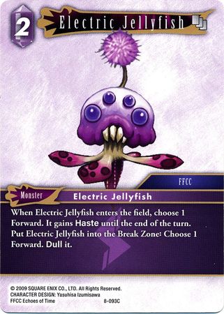 Electric Jellyfish 8 093C Common Opus VIII Collection Singles Electric Jellyfish 8 093C Common Opus VIII Collection Singles