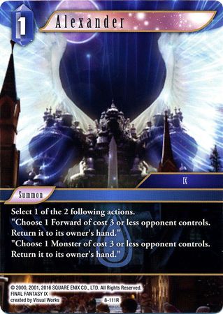Alexander 8 111R Rare Opus VIII Collection Singles Alexander 8 111R Rare Opus VIII Collection Singles