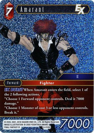 Amarant 8 010H Hero Foil Opus VIII Collection Foil Singles Amarant 8 010H Hero Foil Opus VIII Collection Foil Singles