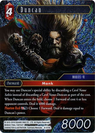 Duncan 8 014L Legend Foil Opus VIII Collection Foil Singles Duncan 8 014L Legend Foil Opus VIII Collection Foil Singles