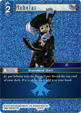 Scholar 8 027C Common Foil Scholar 8 027C Common Foil