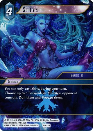 Shiva 8 032R Rare Foil Shiva 8 032R Rare Foil