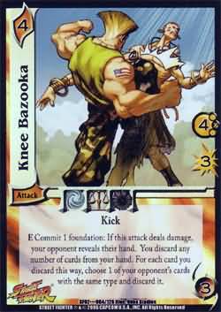 Knee Bazooka SF02 064 Rare UFS UFS SF02 World Warriors Singles Knee Bazooka SF02 064 Rare UFS UFS SF02 World Warriors Singles