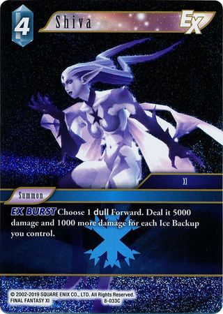 Shiva 8 033C Common Foil Shiva 8 033C Common Foil
