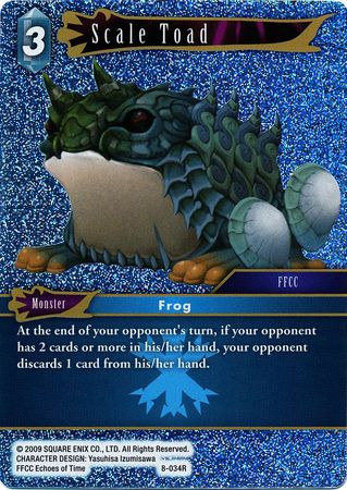 Scale Toad 8 034R Rare Foil Opus VIII Collection Foil Singles Scale Toad 8 034R Rare Foil Opus VIII Collection Foil Singles