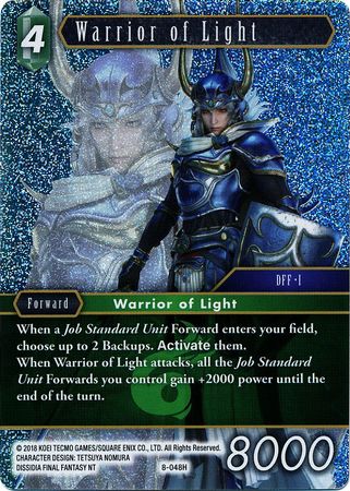 Warrior of light 8 048H Hero Foil Warrior of light 8 048H Hero Foil