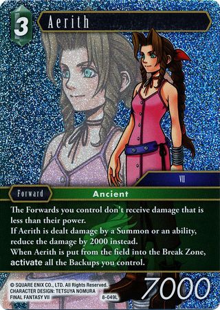 Aerith 8 049L Legend Foil Opus VIII Collection Foil Singles Aerith 8 049L Legend Foil Opus VIII Collection Foil Singles