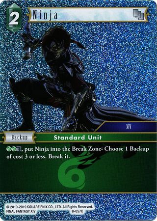 Ninja 8 057C Common Foil Opus VIII Collection Foil Singles Ninja 8 057C Common Foil Opus VIII Collection Foil Singles