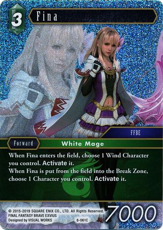 Fina 8 061C Common Foil Fina 8 061C Common Foil
