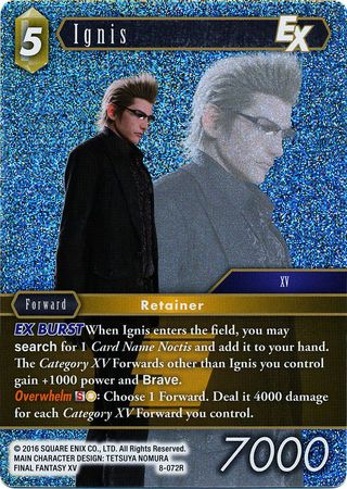 Ignis 8 072R Rare Foil Opus VIII Collection Foil Singles Ignis 8 072R Rare Foil Opus VIII Collection Foil Singles