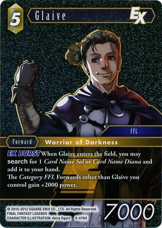 Glaive 8 076H Hero Foil Glaive 8 076H Hero Foil