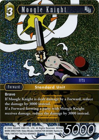 Moogle Knight 8 086C Common Foil Moogle Knight 8 086C Common Foil