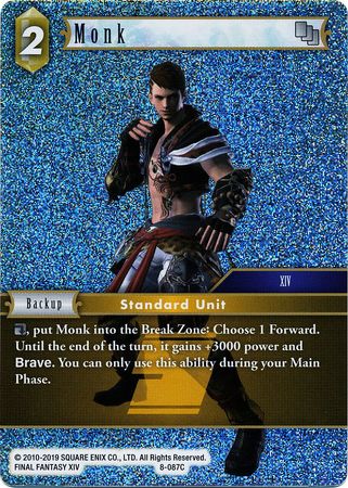 Monk 8 087C Common Foil Opus VIII Collection Foil Singles Monk 8 087C Common Foil Opus VIII Collection Foil Singles