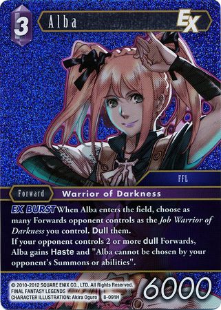 Alba 8 091H Hero Foil Alba 8 091H Hero Foil