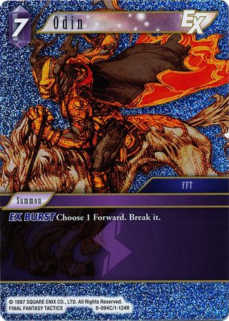 Odin 8 094C Common Foil Opus VIII Collection Foil Singles Odin 8 094C Common Foil Opus VIII Collection Foil Singles
