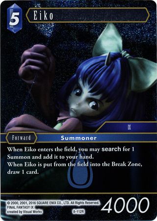 Eiko 8 112R Rare Foil Opus VIII Collection Foil Singles Eiko 8 112R Rare Foil Opus VIII Collection Foil Singles