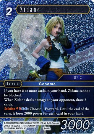 Zidane 8 115L Legend Foil Opus VIII Collection Foil Singles Zidane 8 115L Legend Foil Opus VIII Collection Foil Singles
