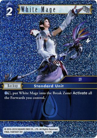 White Mage 8 117C Common Foil Opus VIII Collection Foil Singles White Mage 8 117C Common Foil Opus VIII Collection Foil Singles
