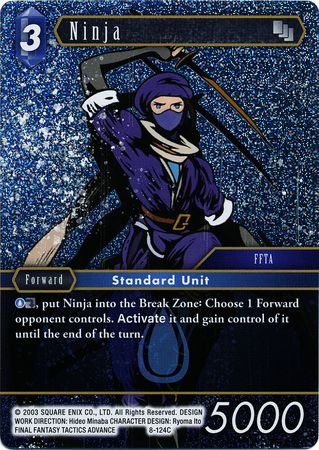 Ninja 8 124C Common Foil Ninja 8 124C Common Foil