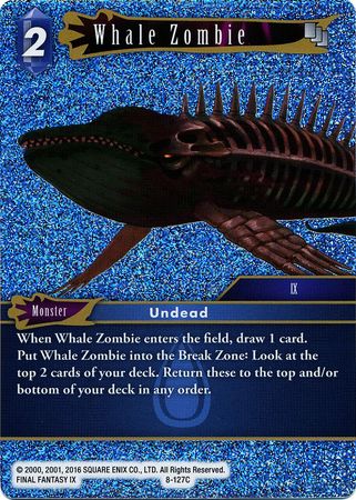 Whale Zombie 8 127C Common Foil Whale Zombie 8 127C Common Foil