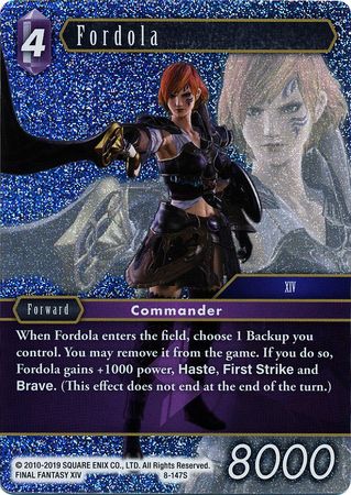 Fordola 8 147S Starter Foil Opus VIII Collection Foil Singles Fordola 8 147S Starter Foil Opus VIII Collection Foil Singles