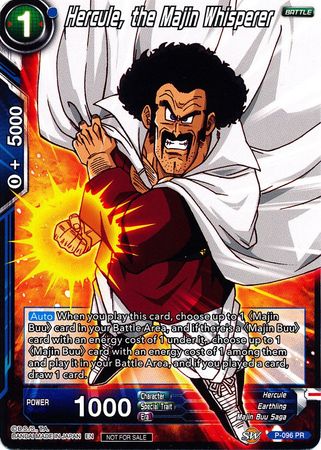 Hercule the Majin Whisperer P 096 Non Foil Promo Other Dragon Ball Super Promos Hercule the Majin Whisperer P 096 Non Foil Promo Other Dragon Ball Super Promos