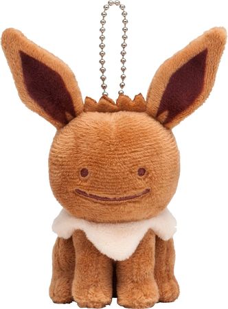 Pokemon Ditto Transform Plush & Mascot keychain set of 6 Eevee Glaceon  Espeon