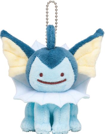 Vaporeon as Ditto Keychain Plush Official Pokemon Plushes Toys Apparel Vaporeon as Ditto Keychain Plush Official Pokemon Plushes Toys Apparel