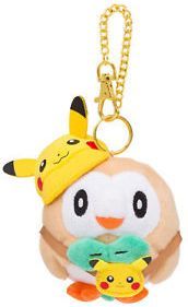 Rowlet FAN OF PIKACHU EEVEE Plush Official Pokemon Plushes Toys Apparel Rowlet FAN OF PIKACHU EEVEE Plush Official Pokemon Plushes Toys Apparel