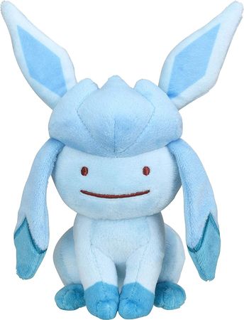 Glaceon as Ditto Plush Official Pokemon Plushes Toys Apparel Glaceon as Ditto Plush Official Pokemon Plushes Toys Apparel