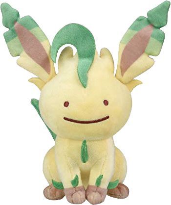 Leafeon as Ditto Plush Official Pokemon Plushes Toys Apparel Leafeon as Ditto Plush Official Pokemon Plushes Toys Apparel