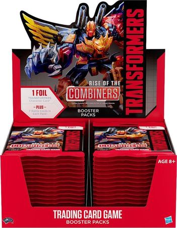 Transformers TCG Rise of the Combiners Booster Box of 30 Packs Transformers TCG Transformers TCG Rise of the Combiners Booster Box of 30 Packs Transformers TCG