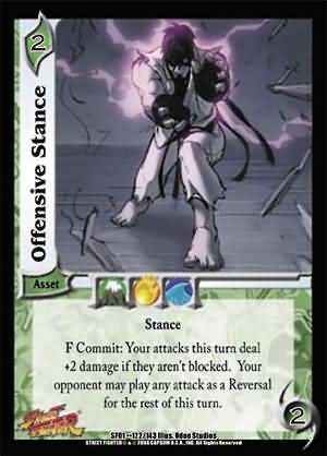Offensive Stance SF01 122 Uncommon UFS Offensive Stance SF01 122 Uncommon UFS