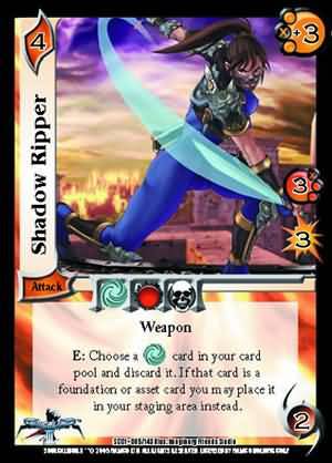Shadow Ripper SC01 085 Common UFS UFS SC01 Soul Calibur 3 Singles Shadow Ripper SC01 085 Common UFS UFS SC01 Soul Calibur 3 Singles