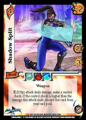 Shadow Split SC01 087 Common UFS UFS SC01 Soul Calibur 3 Singles Shadow Split SC01 087 Common UFS UFS SC01 Soul Calibur 3 Singles