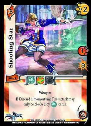Shooting Star SC01 033 Uncommon UFS UFS SC01 Soul Calibur 3 Singles Shooting Star SC01 033 Uncommon UFS UFS SC01 Soul Calibur 3 Singles