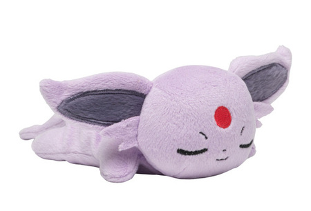 sleeping espeon plush