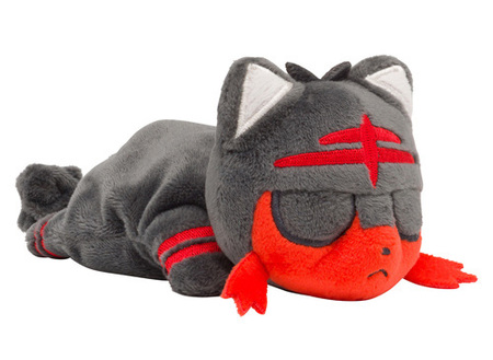 sleeping litten plush