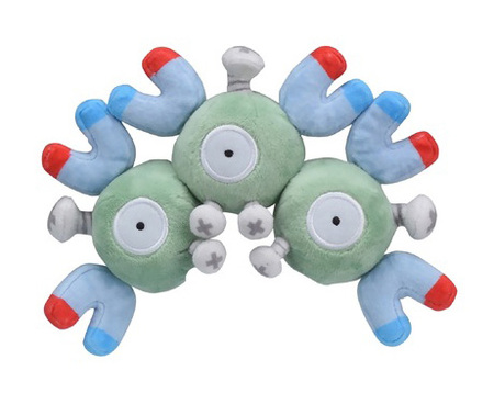Magneton Plush Palm Size Pokemon Fit Series 245430 Official Pokemon Plushes Toys Apparel Magneton Plush Palm Size Pokemon Fit Series 245430 Official Pokemon Plushes Toys Apparel