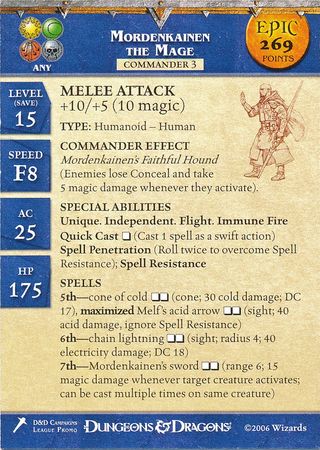 Mordenkainen the Mage Epic Stat Card League Promo D D Miniatures D D Minis Promos Repaints Mordenkainen the Mage Epic Stat Card League Promo D D Miniatures D D Minis Promos Repaints
