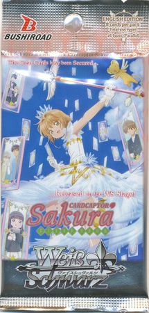Cardcaptor Sakura Clear Card Booster Pack Weiss Schwarz Cardcaptor Sakura Clear Card Booster Pack Weiss Schwarz