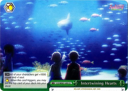 Intertwining Hearts CCS WX01 055EN Climax Common CC Intertwining Hearts CCS WX01 055EN Climax Common CC