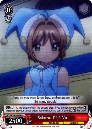 Sakura Deja Vu CCS WX01 068EN Common C Sakura Deja Vu CCS WX01 068EN Common C