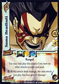 Sumo Headbutt SF02 047 Rare UFS Sumo Headbutt SF02 047 Rare UFS